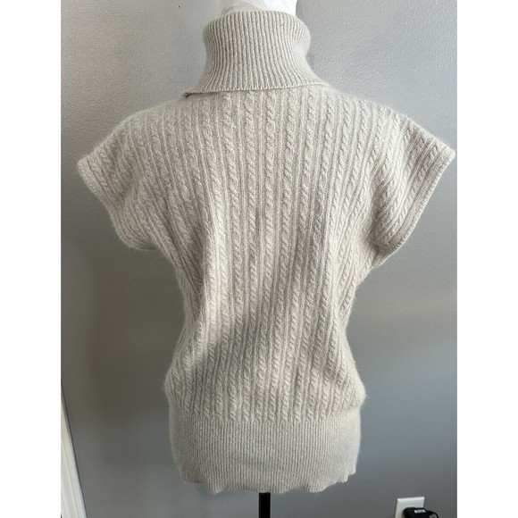 VTG LIZ CLAIBORNE Lamb's Wool & Angora Rabbit Hair Sweater Pullover Womens L - Picture 3 of 5